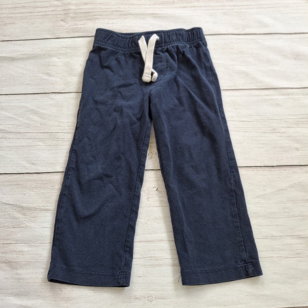 Old Navy 2T Track Pants Joggers Cotton Navy Blue